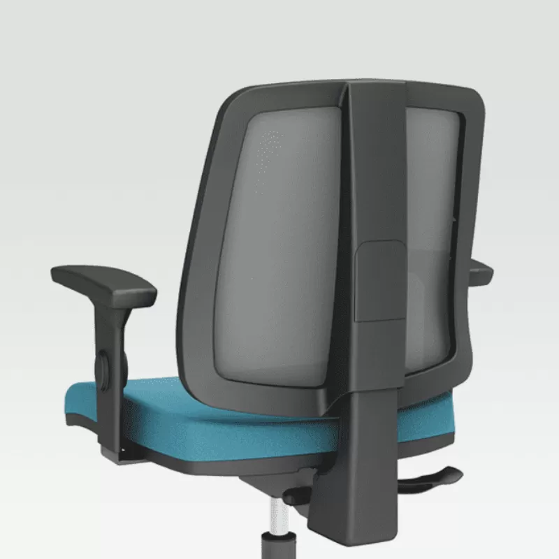 Cadeira Flip Executiva Giratória SRE Base Nylon Cavaletti